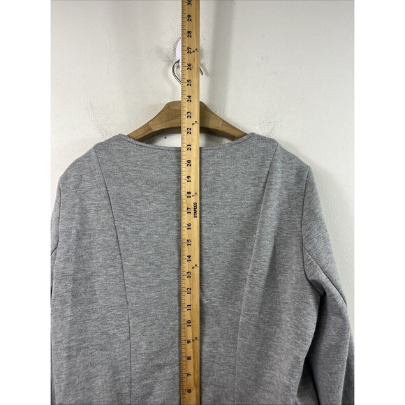 Samantha Dru Full Zip Ruffle Sleeve Sweatshirt Jacket Women's Medium - Picture 5 of 7